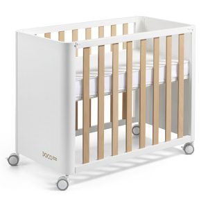Cotinfant DOCO Cuna Colecho Style 90×50 – Blanco & Natural