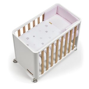 Minicuna Cotinfant – DOCO Sleeping Style Colecho 90×50 con textil Star Rosa
