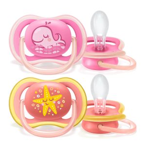Avent Chupones Ultra Air 6-18M | Ballena y Estrella