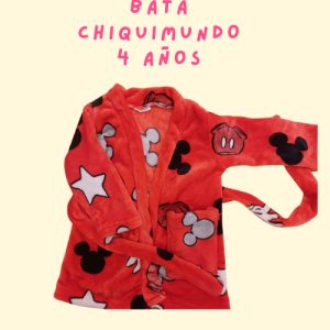 Bata roja, 3-4 años, Chiquimundo