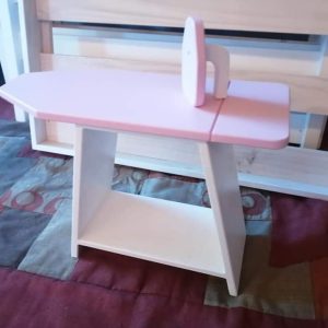 tabla planchado con planchita