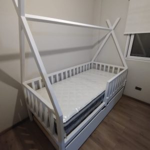 cama tipi con barreras