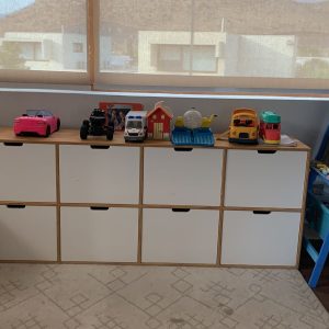 Juguetero 8 módulos