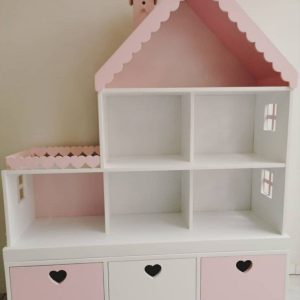 juguetero casita 110 x 170 x 35