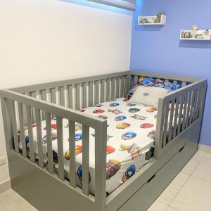 cama corral con nido