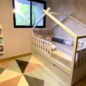 cama casa horizontal