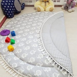 alfombra circular reversible XL