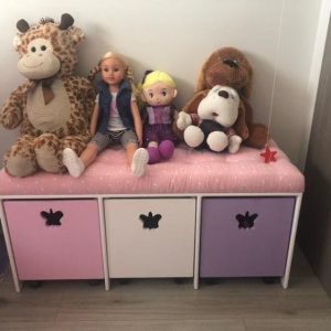 banqueta con asiento botone