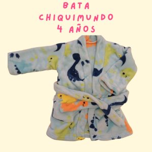 Bata Dinosaurios, 3-4 años, Chiquimundo