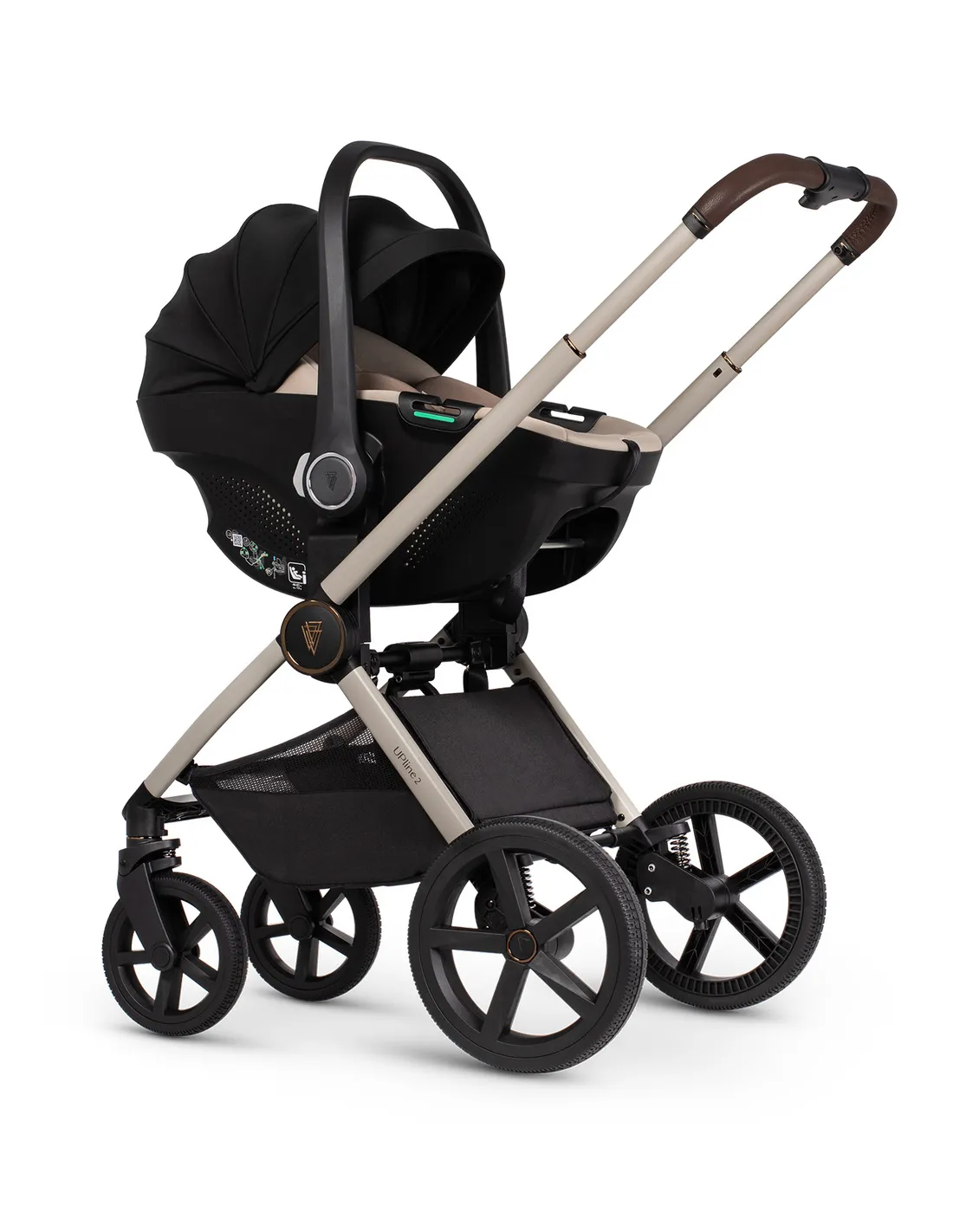 Venicci Upline 2 Carro de bebé Stone Beige - Imagen 5