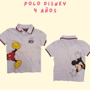 Playera polo, 3-4 años, Mickey Disney