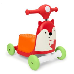 Skip Hop Zoo 3 in 1 Ride On Toy | Fox