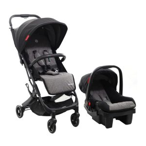 Fisher Price Confort Travel System | Black and Grey