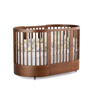 Divicar Wave Cuna 3 en 1 + Colchones | Marrón