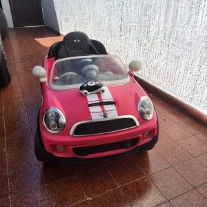 Carro eléctrico, Rosa, Prinsel, Mini Cooper