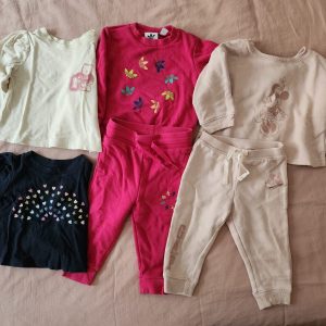 Set de ropa para niña, 9-18 meses, Gap, Adidas