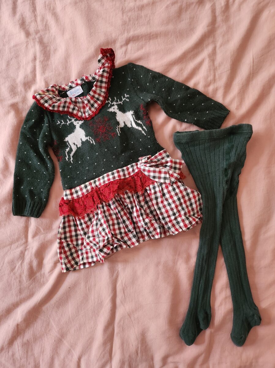 Vestidos con medias para niña, 9-12 meses, Foque, Disney - Imagen 2