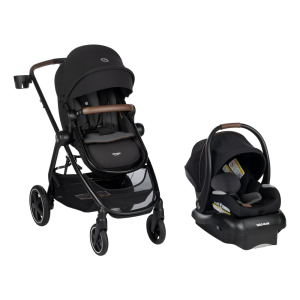 Maxi-Cosi Zelia 5-in-1 Modular Travel System | New Hope Black
