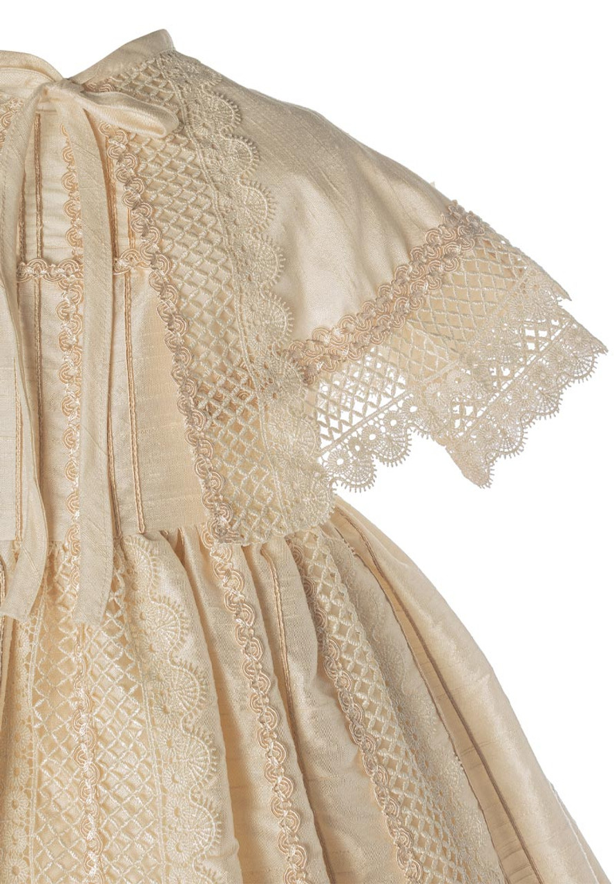 Ropón de bautizo, Beige, T. 12-18 Meses, Luca Gobbi - Imagen 7