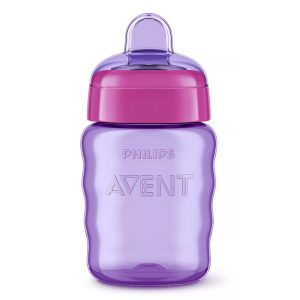 Avent Vaso Con Boquilla Suave De Silicona | Morado
