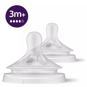 Avent Natural Response T4 Tetinas 3m+ | Flujo Rápido