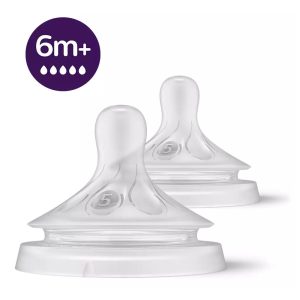 Avent Natural Response T5 Tetinas 6m+ | Flujo Ultra Rápido