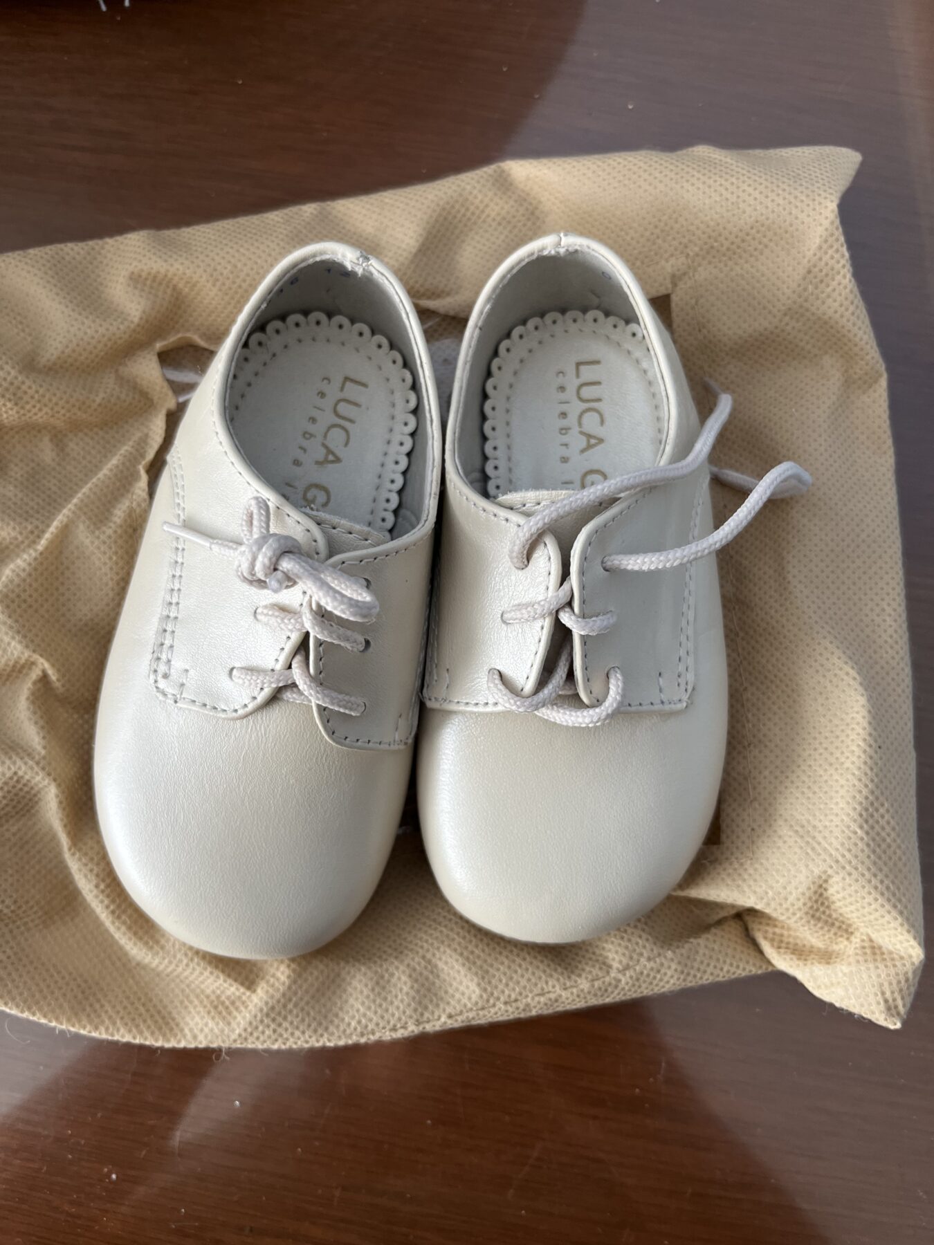 Ropón de bautizo, Beige, T. 12-18 Meses, Luca Gobbi - Imagen 3