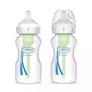 Dr. Brown’s Biberones De 9oz Con Tetinas Flow Level 1 | 2-Pack