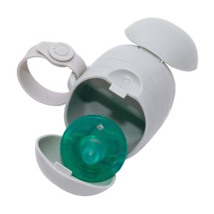 Ubbi On The Go Pacifier Holder | Gray