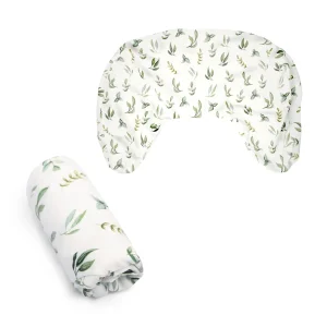 Boppy Funda de Almohada de Lactancia | Green Leaves