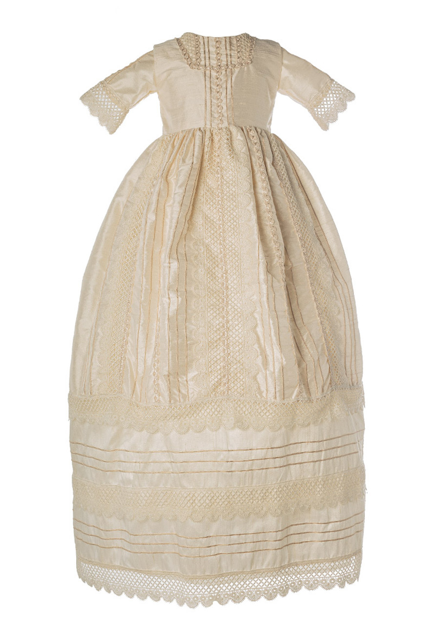 Ropón de bautizo, Beige, T. 12-18 Meses, Luca Gobbi - Imagen 8