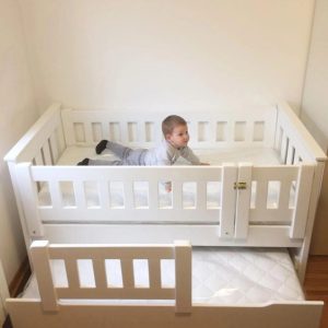 cama cuna 
corral con nido