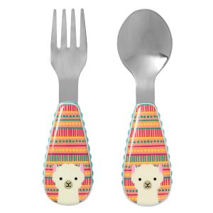 Skip Hop Zootensils Fork & Spoon | Llama