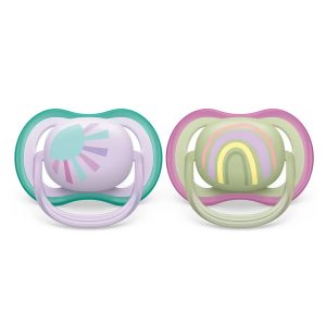 Avent Chupones Ultra Air for Girl | 0-6m