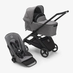 Bugaboo Pack Dragonfly Imprescindibles Invierno Gris Melange & Seaside Blue