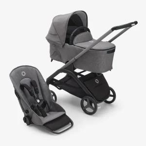 Bugaboo Pack Dragonfly Imprescindibles Invierno Gris Melange Graphite & Deep Índigo