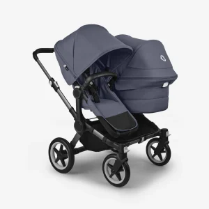 Bugaboo Carrito Donkey 5 Dúo con silla y capazo Azul Tormenta