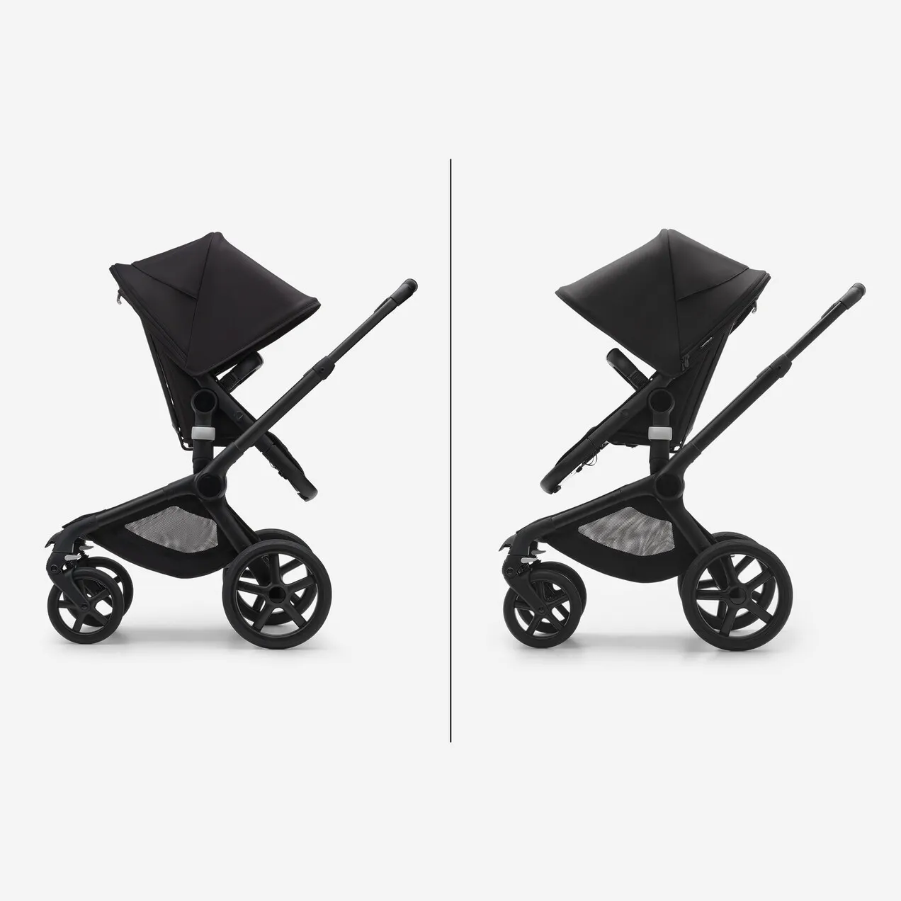 Carro de bebé Bugaboo Fox 5 Edición Limitada Noir – Verde Bosque - Imagen 6