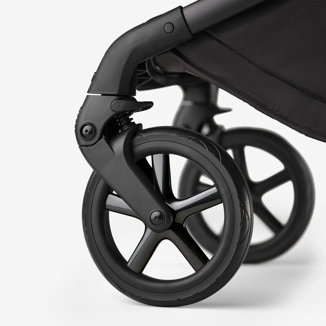 Carro de bebé Bugaboo Fox 5 Edición Limitada Noir – Verde Bosque - Imagen 8