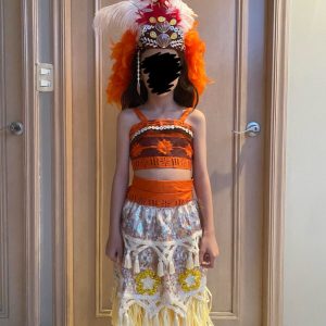 Disfraz de Moana, 5-6 años, Sin marca
