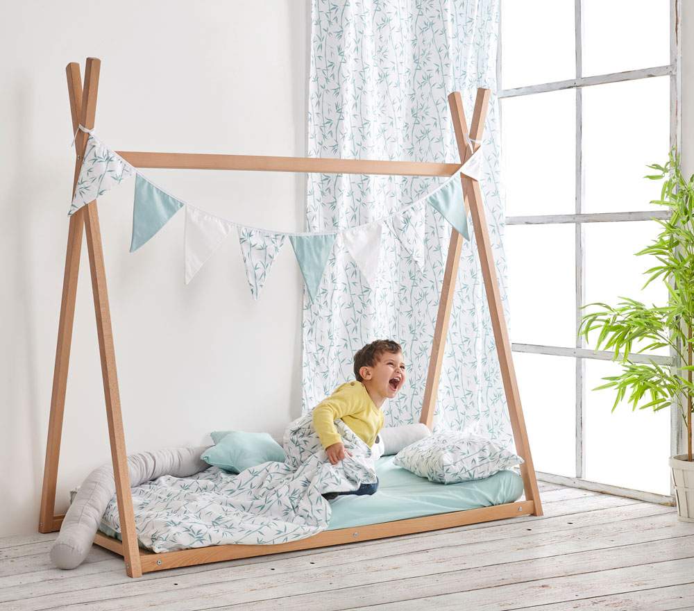 Cojín estrella liso mint - Imagen 2