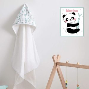 Lámina Panda juguetón