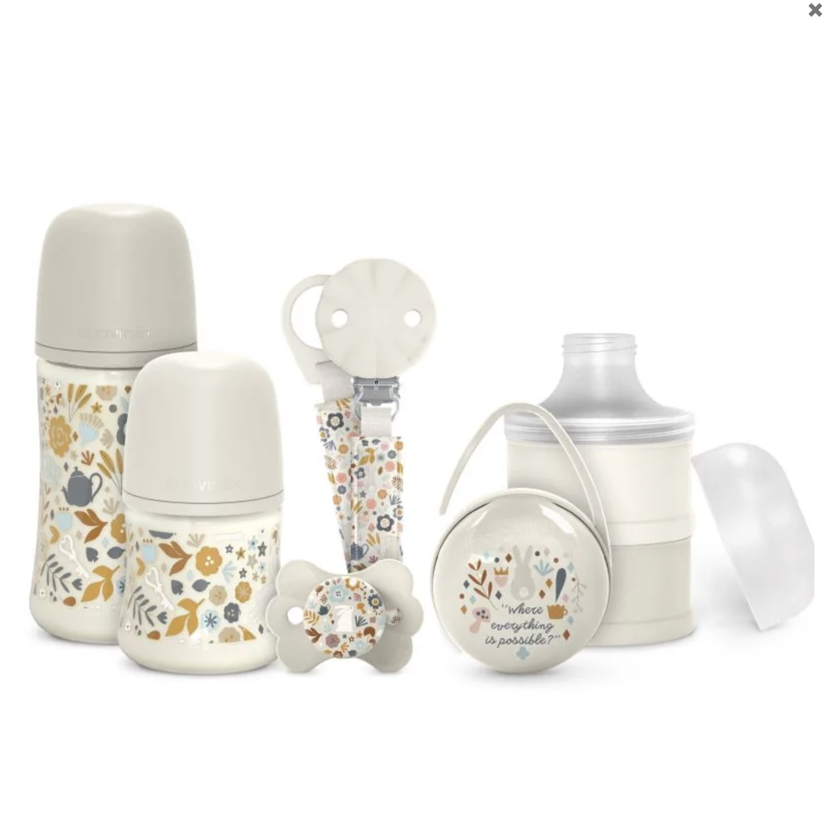 WELCOME BABY SET WONDERLAND SUAVINEX- LIBERTY BEIGE - Imagen 2