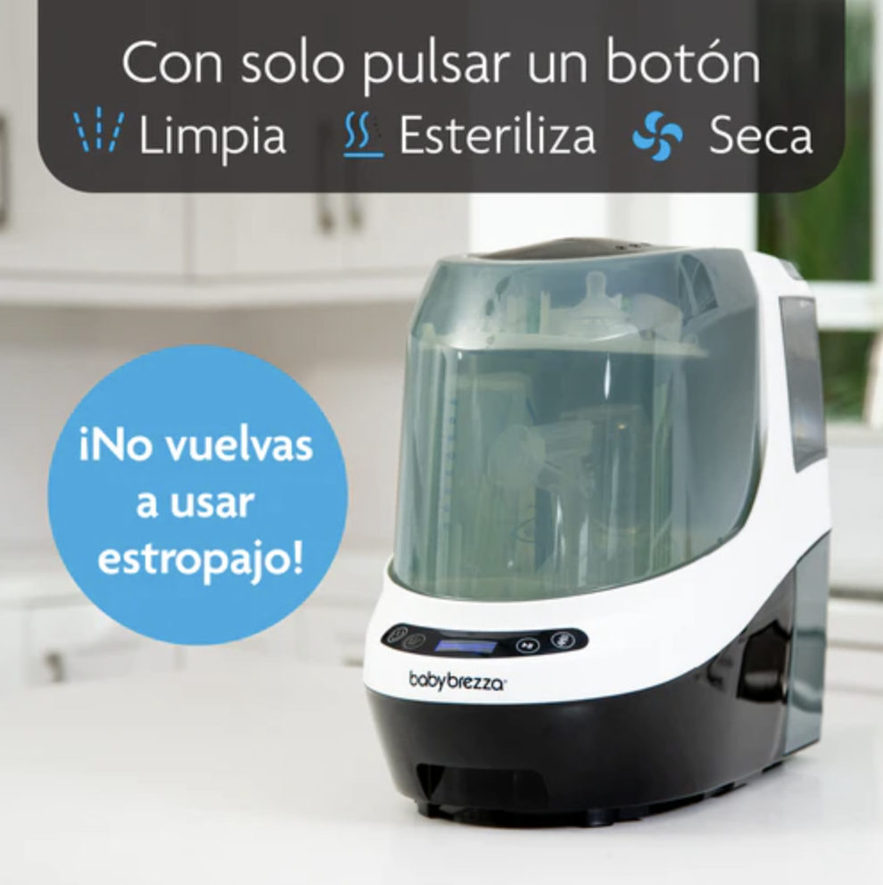 Babybrezza Bottle Washer Pro (Lava, Esteriliza Y Seca Automáticamente) - Imagen 8