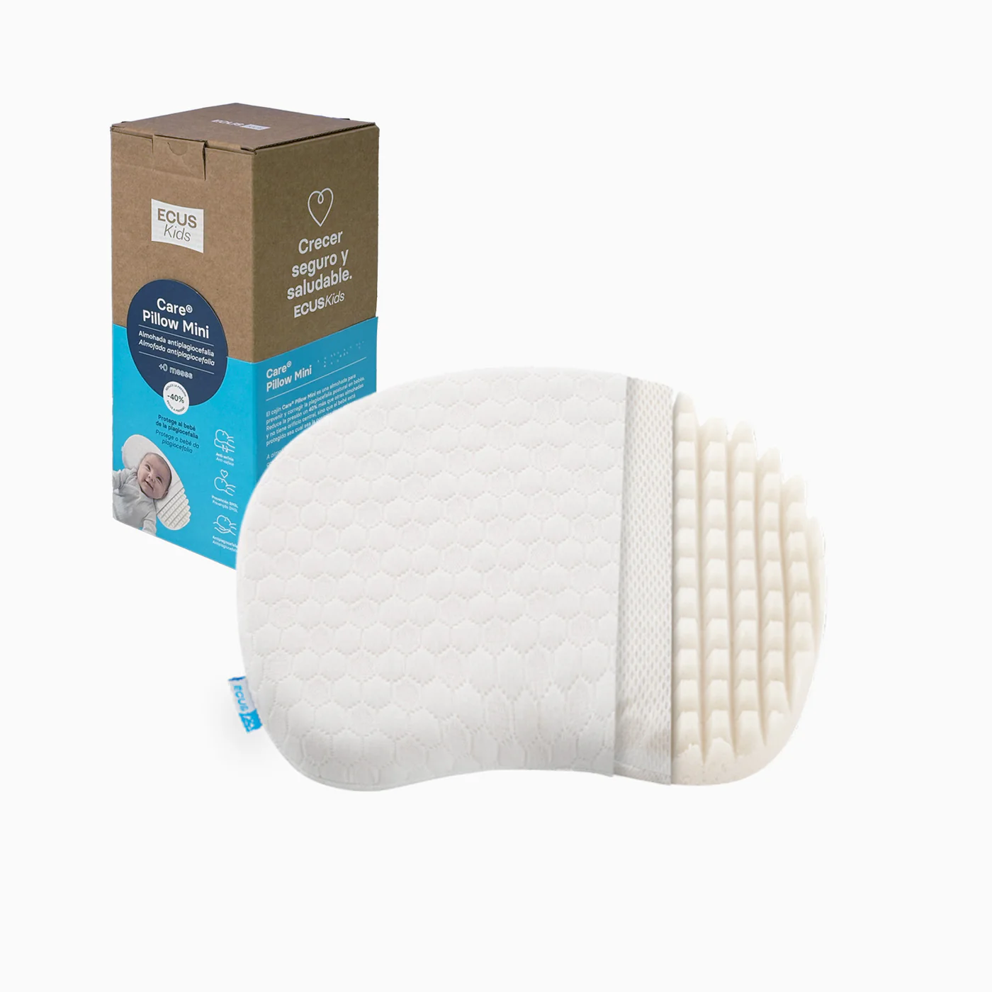Ecus Kids Cojín antiplagiocefalia Care® Pillow Mini
