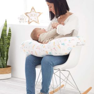 Cojín de lactancia Abecedario