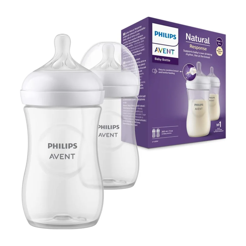 Avent Biberón Natural Response Pack de 2 | 9oz - Imagen 3