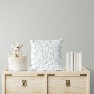 Funda cojín cuadrado Bambú