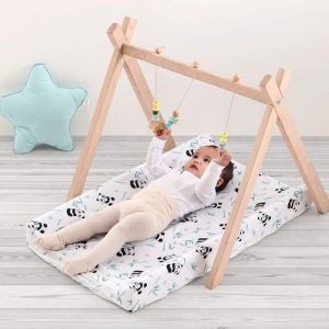 Funda colchoneta cambiador bebé Panda