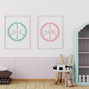 Lámina Abecedario Paz